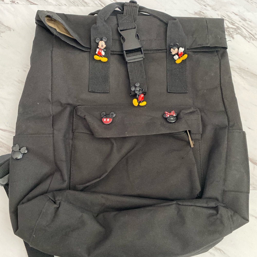 Mickey Mouse Button Backpack - image 1